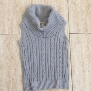 Banana Republic Cowl Neck Gray Sweater